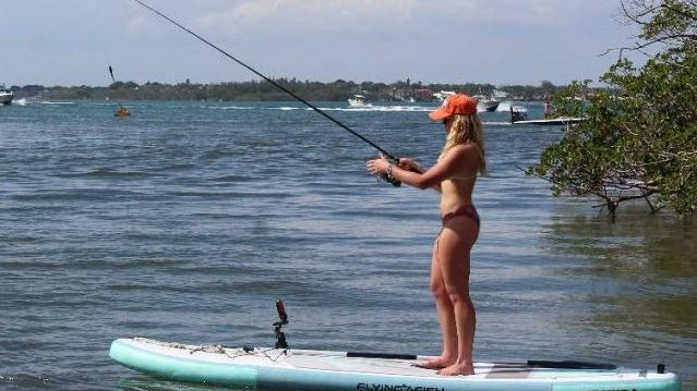 kayak-rastreador de peces