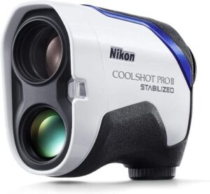 Los mejores telémetros de golf que ofrecen máxima precisión a la bandera 18 Nikon Coolshot Pro II Stabilized-telémetros de golf