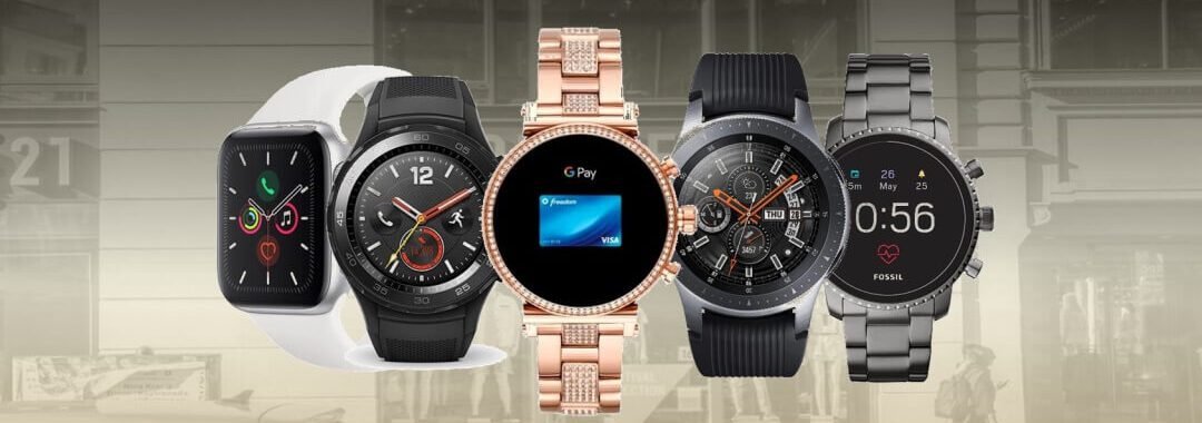 smartwatch con sistema de pago NFC