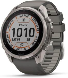Smartwatch con mejor batería: comparativa y modelos 2026 13 Garmin Fenix 9 Pro Solar