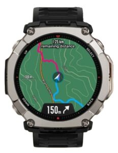 Los relojes con mapas integrados más destacados del mercado 12 Amazfit T-Rex Ultra 2